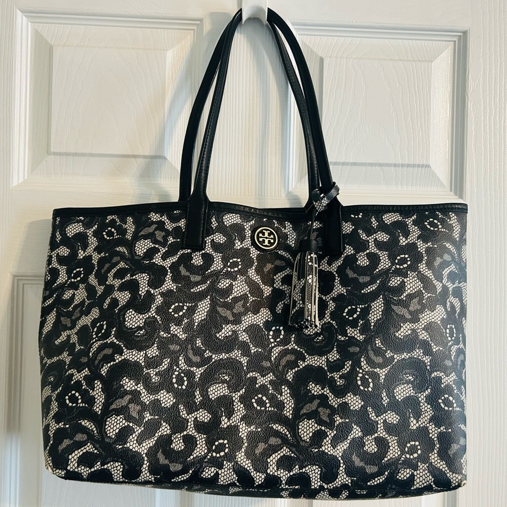 Tory Burch Lace design Tote